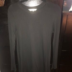 Long sleeve black dress